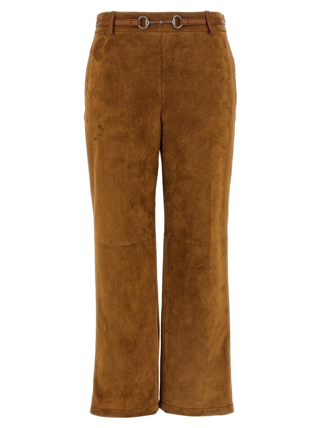 グッチ GUCCI ズボン ズボン下 レディース 赤銅色 Trousers Suede pants 815074XNA6B2234 Brown 関税 貨物輸送無料 2025SS ju