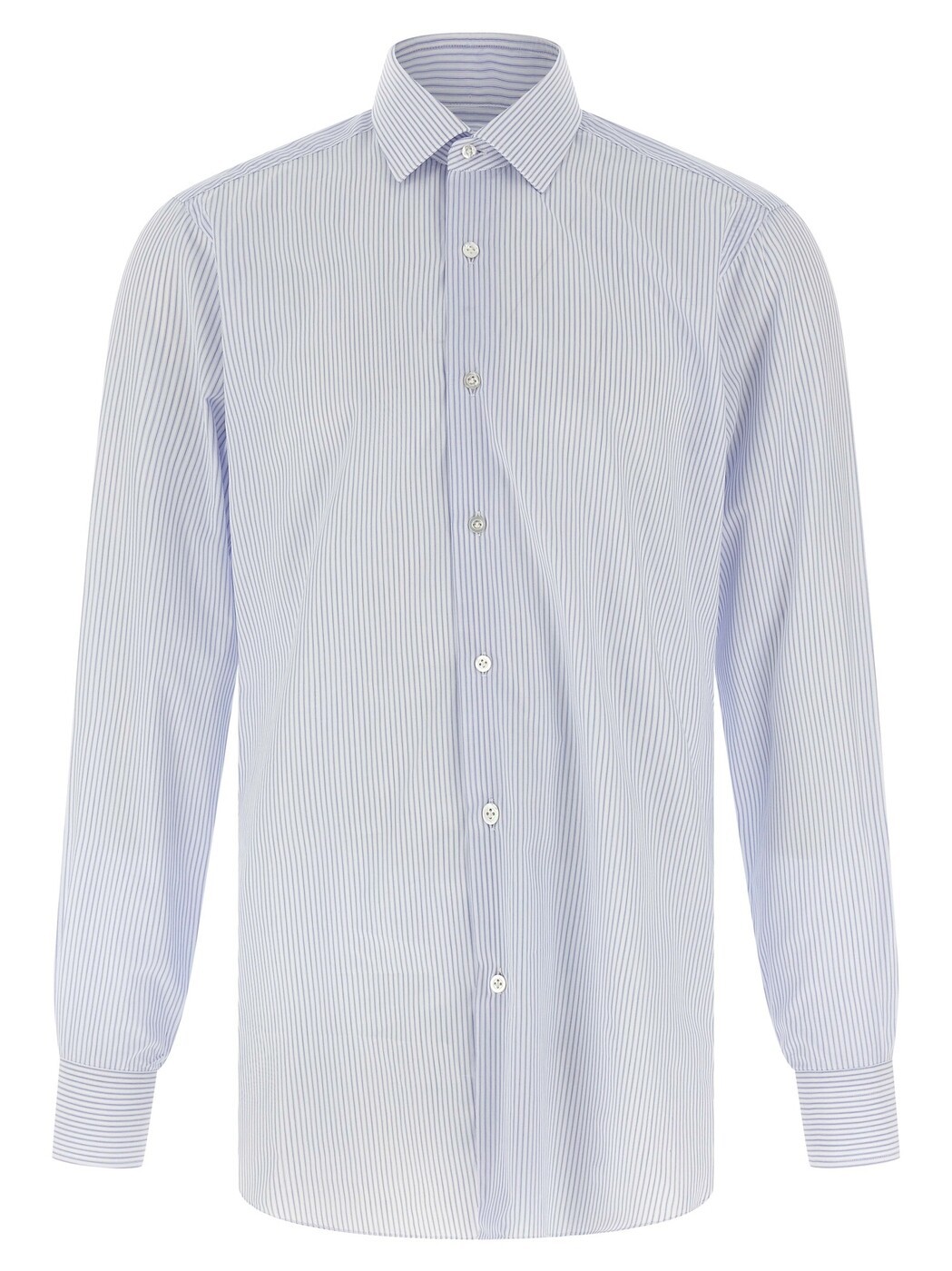 バルバ BARBA シャツ メンズ ブルー Shirts Striped shirt I1U12P0150008U0001 Light Blue 関税 送料無料 2025AW ju｜BRANDSHOP「il Tesoro」