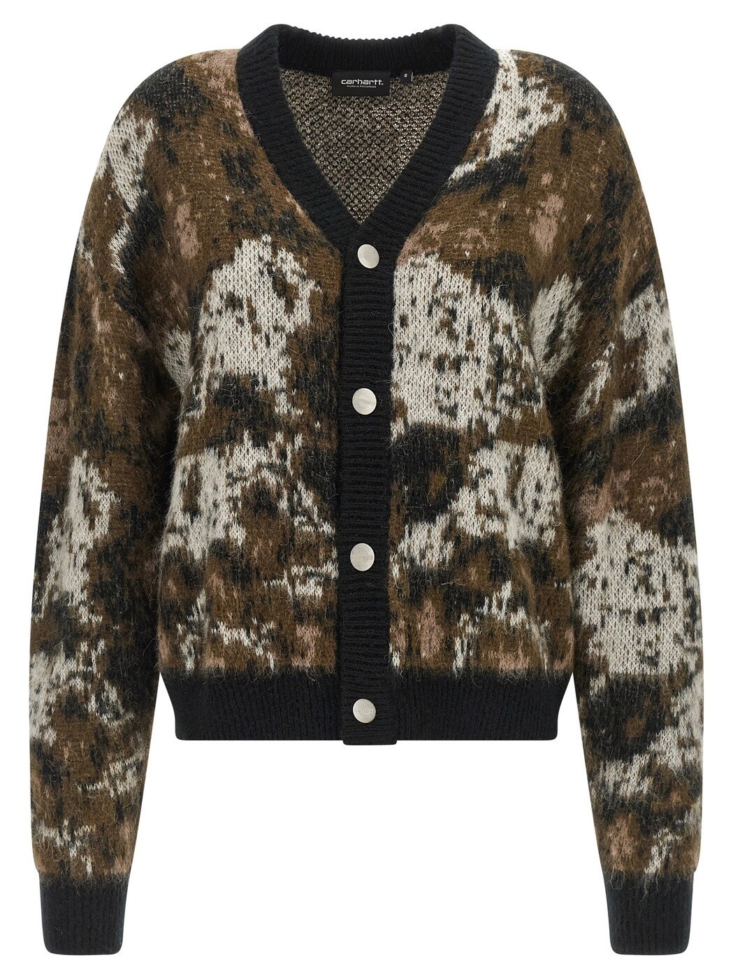 カーハートダブリューアイピー CARHARTT WIP セーター ニットウェア レディース マルチカラー Knitwear 'Merlin' cardigan I03541738XXX Multicolor 関税 送料無料 2025AW ju｜BRANDSHOP「il Tesoro」