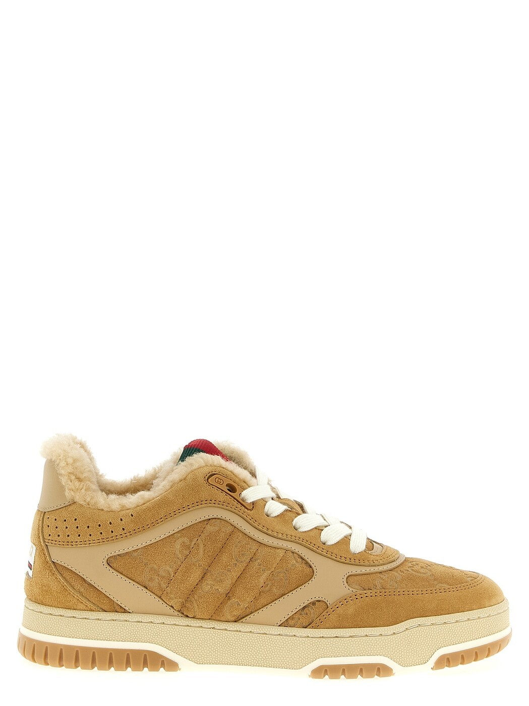 グッチ GUCCI スニーカー レディース ベージュ Sneakers \u0027Gucci Re-Web\u0027 sneakers 838883AAE509558 Beige 関税 貨物輸送無料 2025AW ju