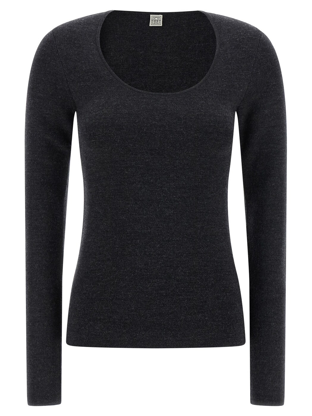 トーテム TOTEME セーター ニットウェア レディース グレー Knitwear 'Compact Knit' sweater 254WRT0571YA0128019 Gray 関税 送料無料 2025AW ju|BRANDSHOP「il Tesoro」