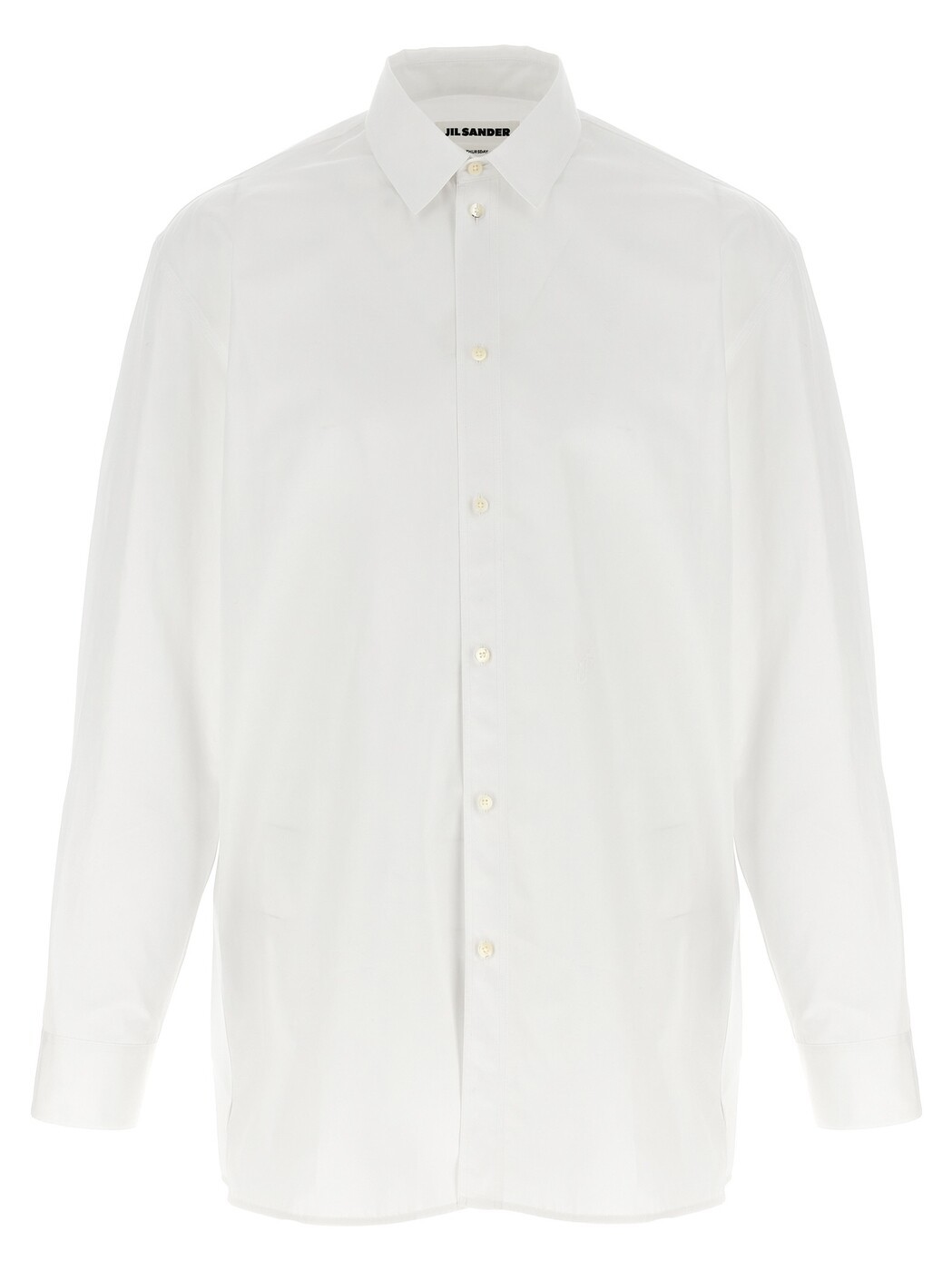 ジル サンダー JIL SANDER シャツ メンズ ホワイト Shirts 'Thursday A.M.' shirt J24DL0113J45001100 White 関税 送料無料 2025SS ju|BRANDSHOP「il Tesoro」