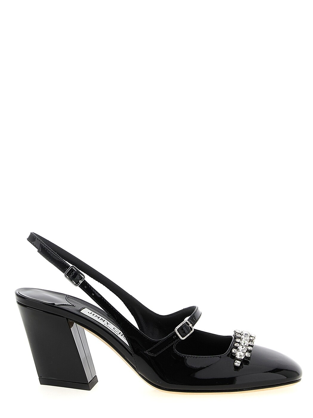 ジミーチュウ JIMMY CHOO ハイヒール パンプス レディース 黒いこと High heels \u0027Belinda\u0027 slingback BELINDASB70PATBLACK Black 関税 貨物輸送無料 2025AW ju