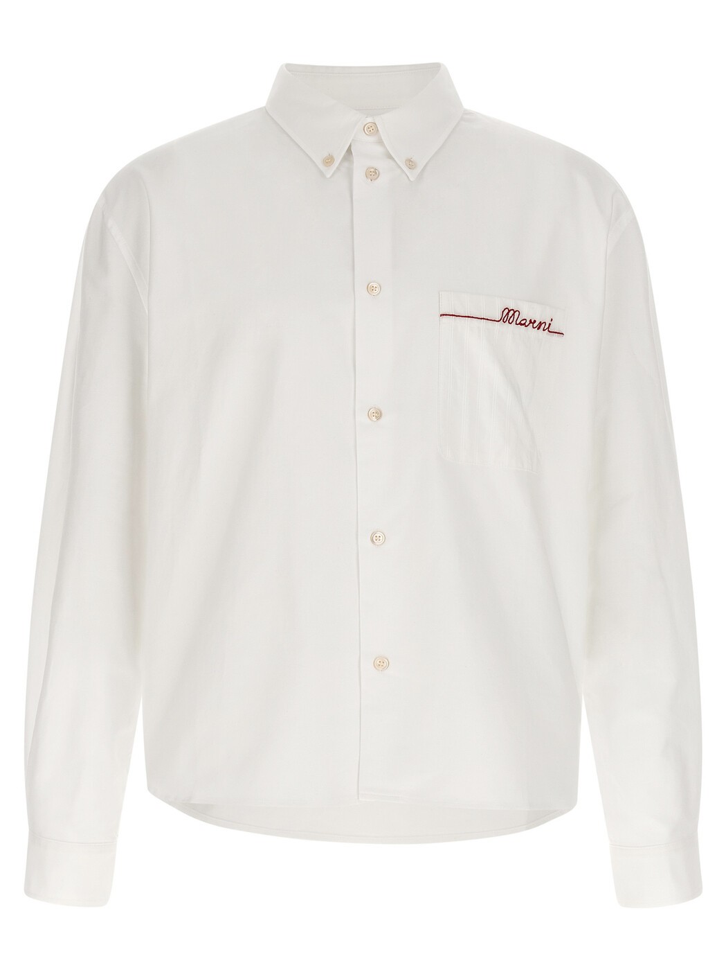 マルニ MARNI シャツ メンズ ホワイト Shirts Embroidery shirt CUMU0366QSUTC56600W01 White 関税 送料無料 2026SS ju|BRANDSHOP「il Tesoro」