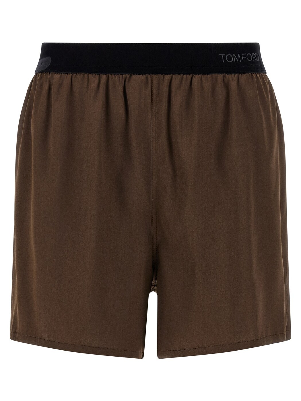 トム フォード TOM FORD デニムショーツ ショーツ レディース ブラウン Denim shorts Silk shorts SH0080FAX881ECD Brown 関税 送料無料 2026SS ju|BRANDSHOP「il Tesoro」