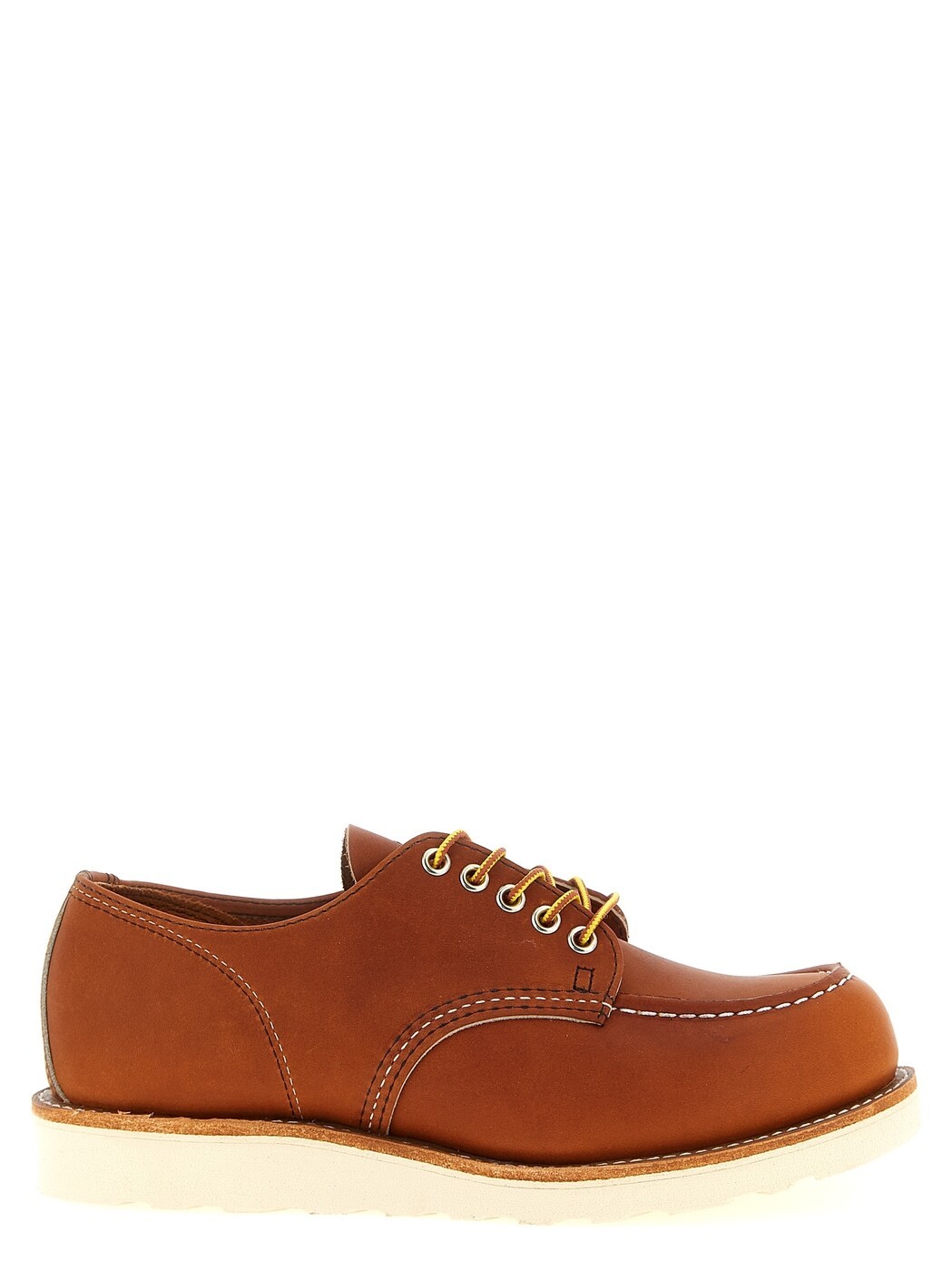 レッドウィング RED WING レースアップシューズ 御召しものシューズ メンズ 赤銅色 Lace-up Shoes \u0027Shop Moc Oxford - Heritage #8092\u0027 lace up shoes 0809D2 Brown 関税 貨物輸送無料 2026SS ju