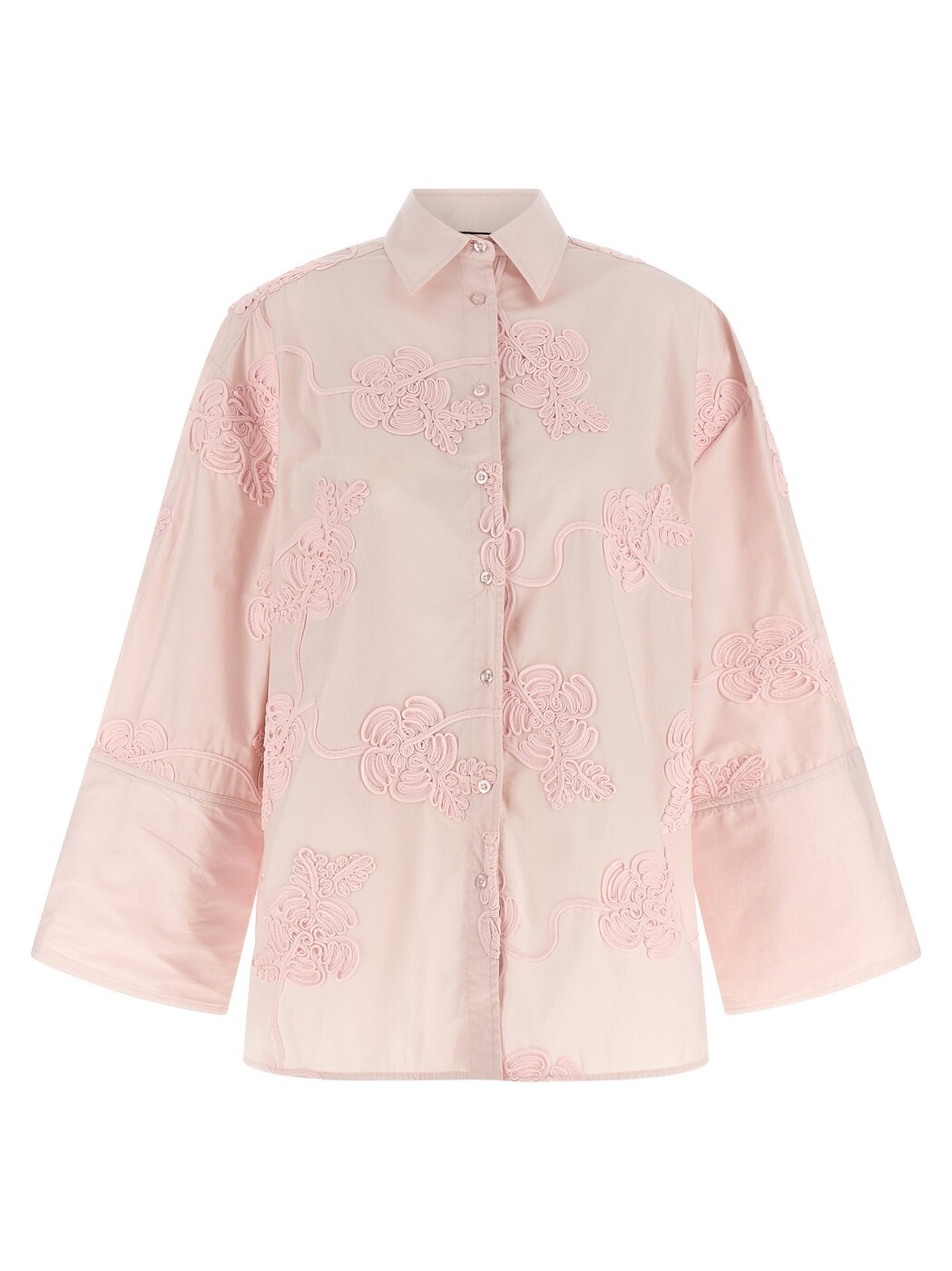 ローテート ROTATE BIRGER CHRISTENSEN シャツ レディース ピンク Shirts Floral embroidery shirt 11510318091809 Pink 関税 送料無料 2026SS ju|BRANDSHOP「il Tesoro」