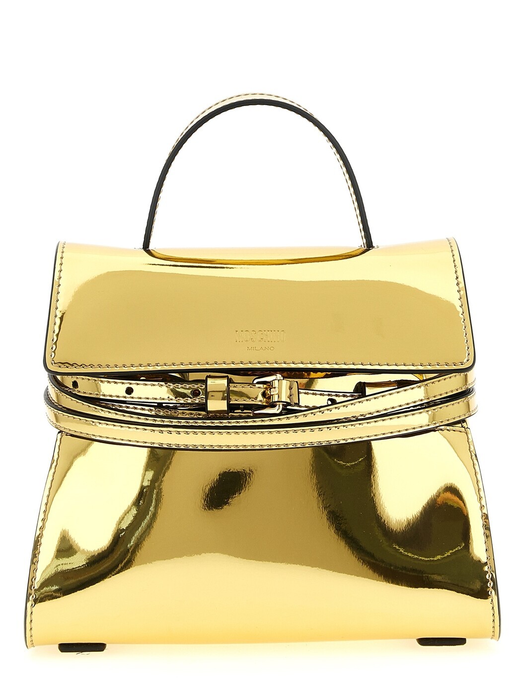 モスキーノ MOSCHINO 御徒面子 レディース ゴールド Business bags \u0027Tie Me\u0027 handbag MC4005PP1OOG1901 Gold 関税 貨物輸送無料 2026SS ju