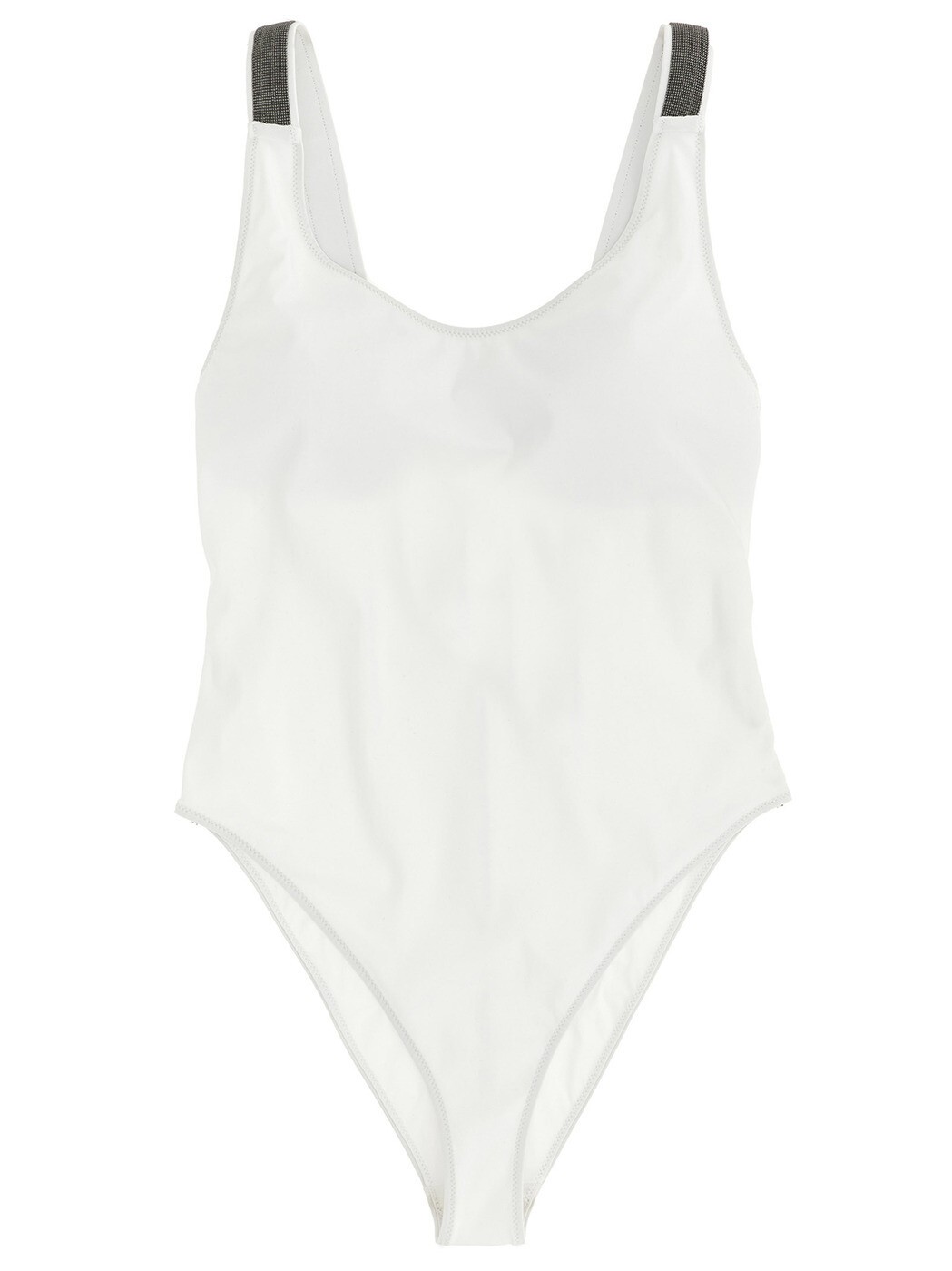 ブルネロクチネリ BRUNELLO CUCINELLI 水泳着 スイムウェア レディース 白いこと Swimwear \u0027Precious Details\u0027 one-piece swimsuit ML902VS699C001 White 関税 貨物輸送無料 2026SS ju