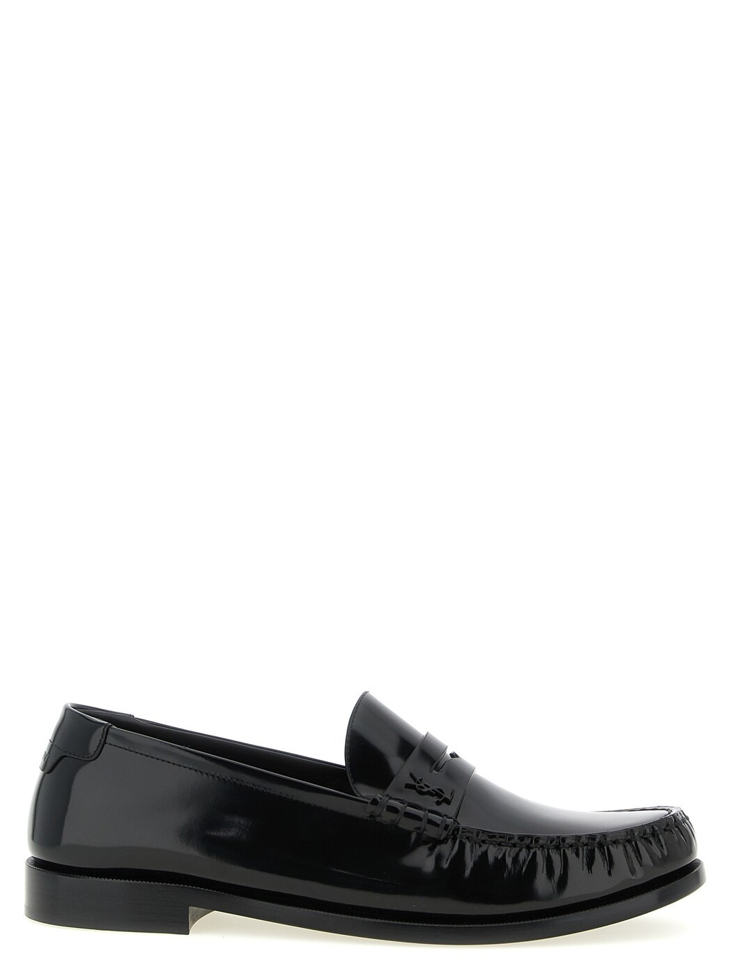 前日 サンローラン SAINT LAURENT PARIS 置き目毛皮 メンズ 黒いこと Loafers \u0027Le Loafer\u0027 loafers 817888AAA7R1000 Black 関税 貨物輸送無料 2026SS ju