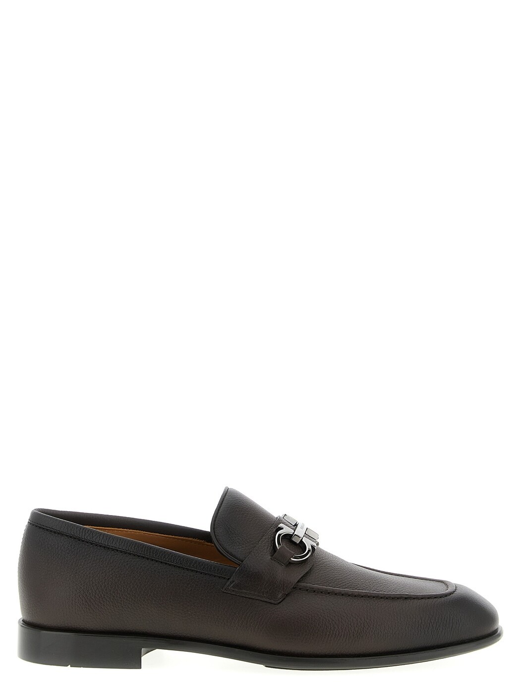 フェラガモ FERRAGAMO 置き目毛皮 メンズ 赤銅色 Loafers \u0027Foster\u0027 loafers 775115TMORO Brown 関税 貨物輸送無料 2026SS ju