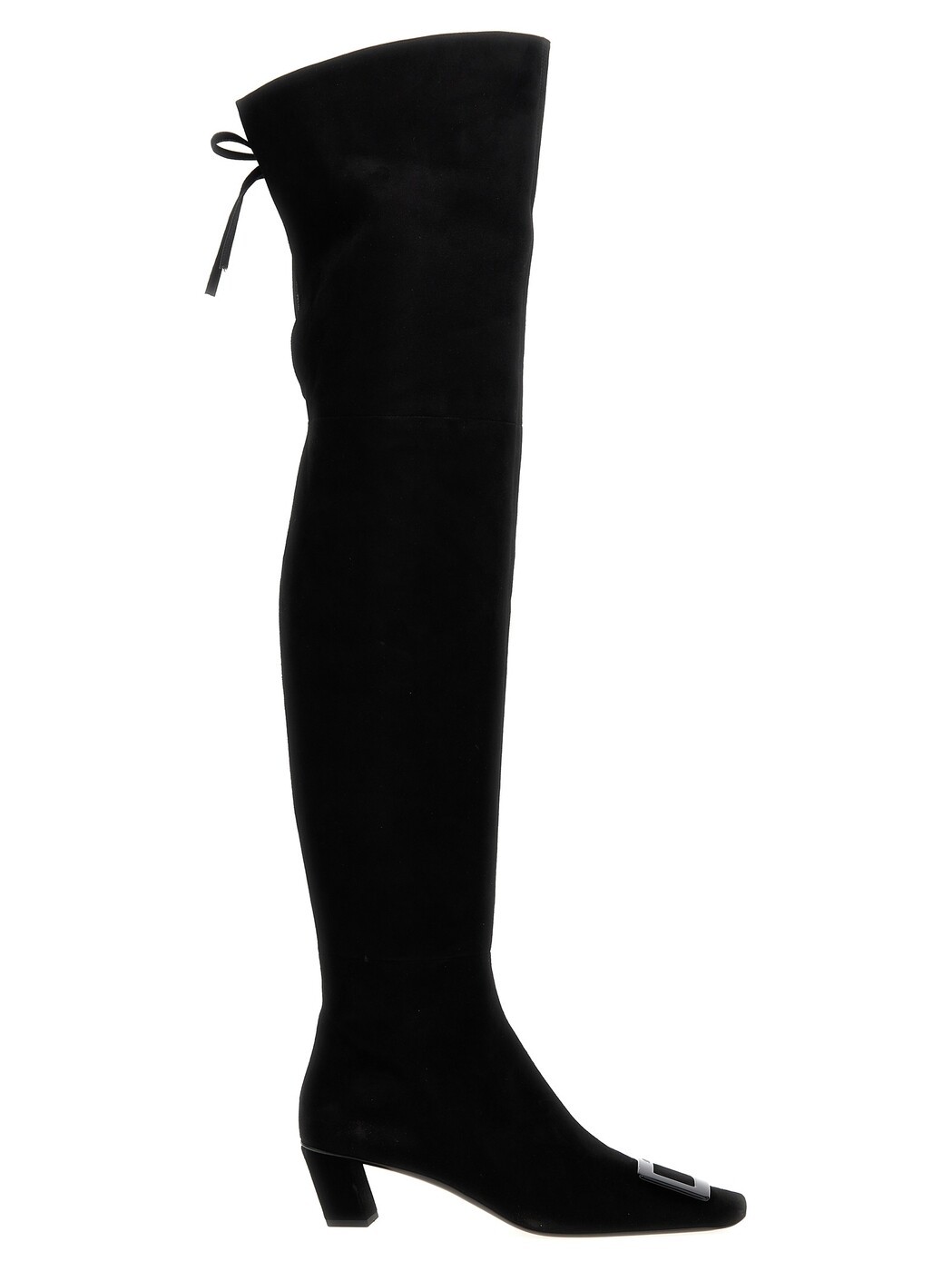 ロジェ ヴィヴィエ ROGER VIVIER ブーツ レディース 黒いこと Boots \u0027Belle Vivier\u0027 cuissard boots RVW00639990HR0B999 Black 関税 貨物輸送無料 2024AW ju