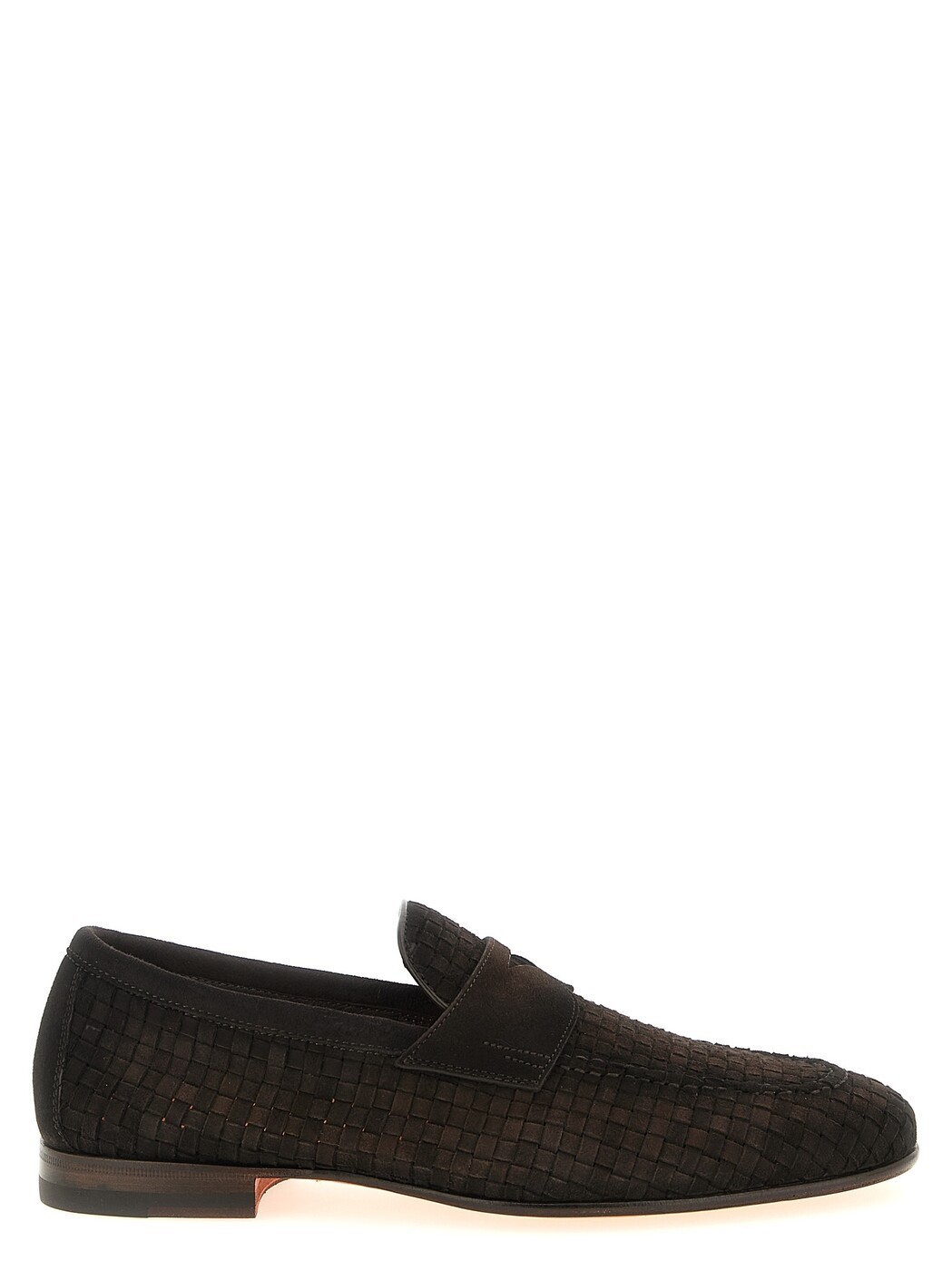 サントーニ SANTONI 置き目毛皮 メンズ 赤銅色 Loafers \u0027Carlo\u0027 loafers MCNC13903天使の都市3SAYCT60 Brown 関税 貨物輸送無料 2026SS ju