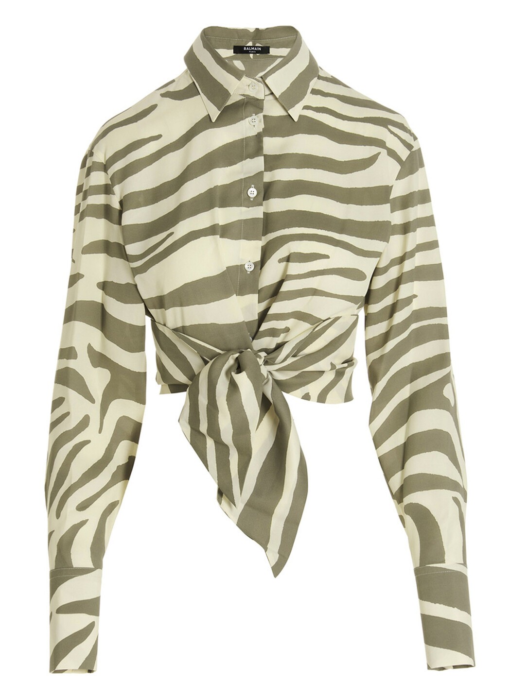 バルマン BALMAIN シャツ レディース マルチカラー Shirts Zebra shirt AF1HU105VC81GLU Multicolor 関税 送料無料 2023SS ju|BRANDSHOP「il Tesoro」