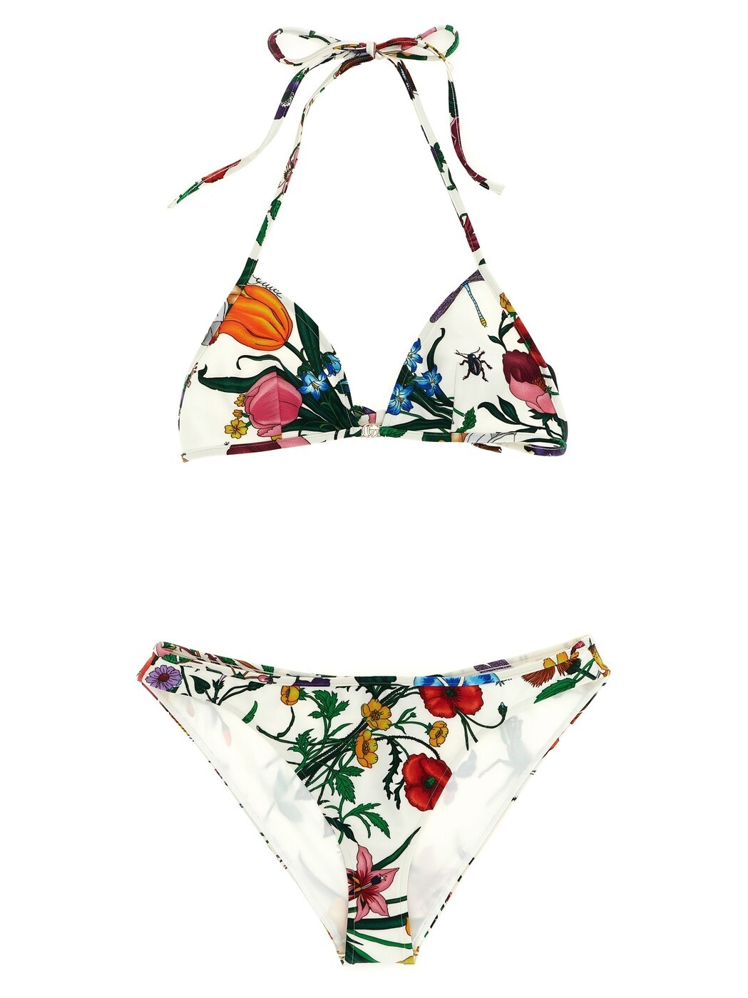グッチ GUCCI 水泳着 スイムウェア レディース 白いこと Swimwear \u0027Gucci Flora\u0027 bikini 867524XHALP9413 White 関税 貨物輸送無料 2026SS ju