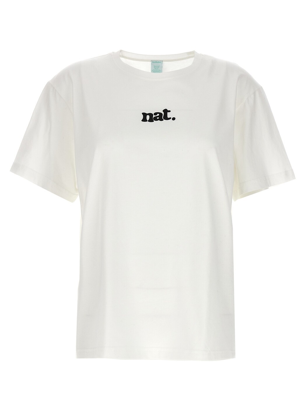 NOT AFTER TEN スポーツシャツ プルオーバー レディース 白いこと T-shirts and polo shirts \u0027Manifesto\u0027 T-shirt NATT008BIANCO White/Black 関税 貨物輸送無料 2023AW ju