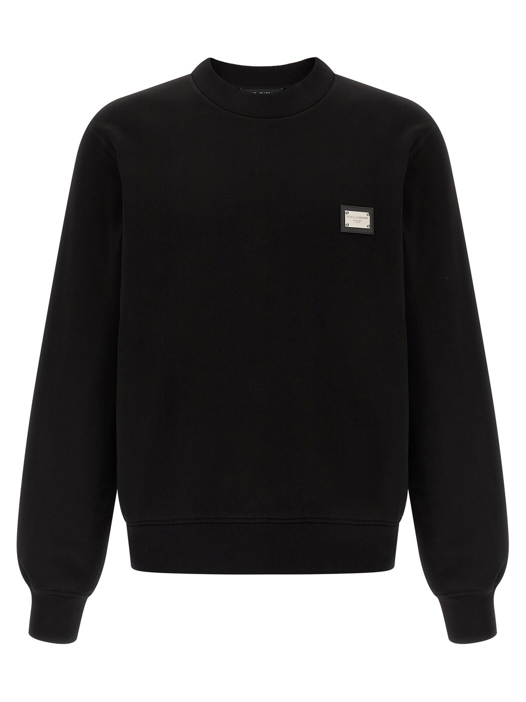ドルチェ\u0026ガッバーナ DOLCE\u0026GABBANA トレイナー 調教師 メンズ 黒いこと Sweatshirts Logo plate sweatshirt G9ABJTG7P1CN0000 Black 関税 貨物輸送無料 2026SS ju