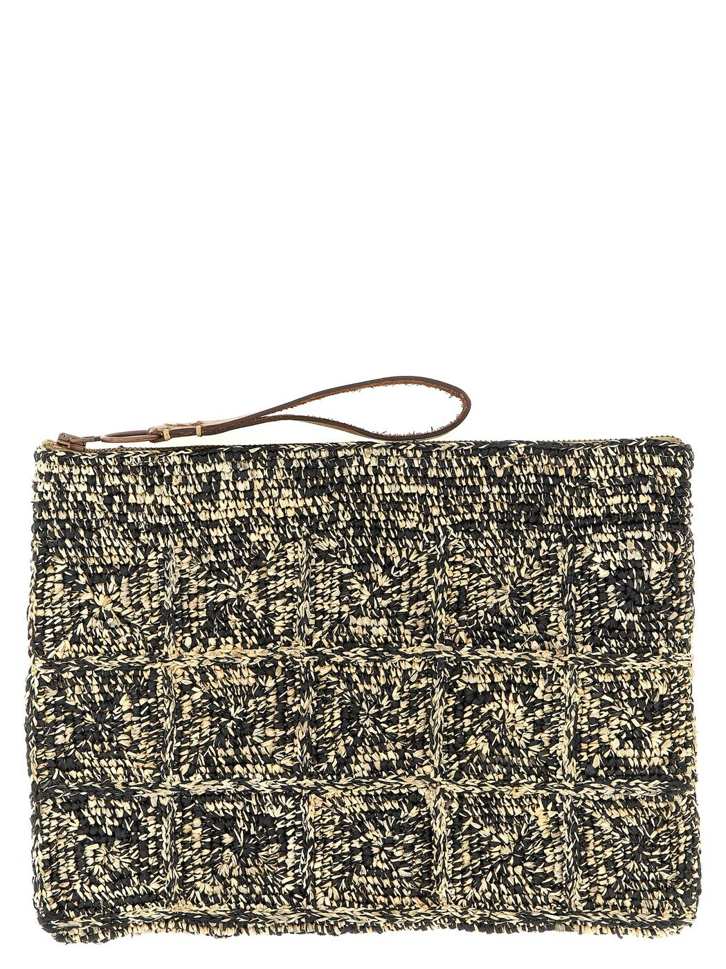 アイビリーブ IBELIV クラッチペダル御徒面子 レディース 白いこと Clutch and wristlets bags \u0027Tanala\u0027 clutch TANALATIGA White/Black 関税 貨物輸送無料 2026SS ju