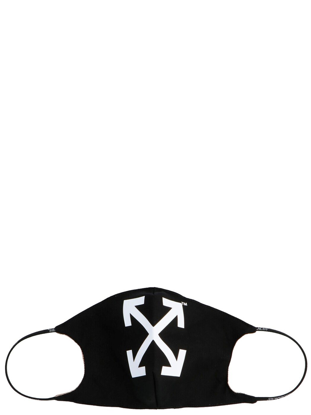 オフホワイト OFF WHITE ハイテクアクセサリー ファッション小物 メンズ ブラック Hi-Tech Accessories 'Arrow' mask OMRG003F21FAB00110011001 Black 関税 送料無料 2021AW ju|BRANDSHOP「il Tesoro」