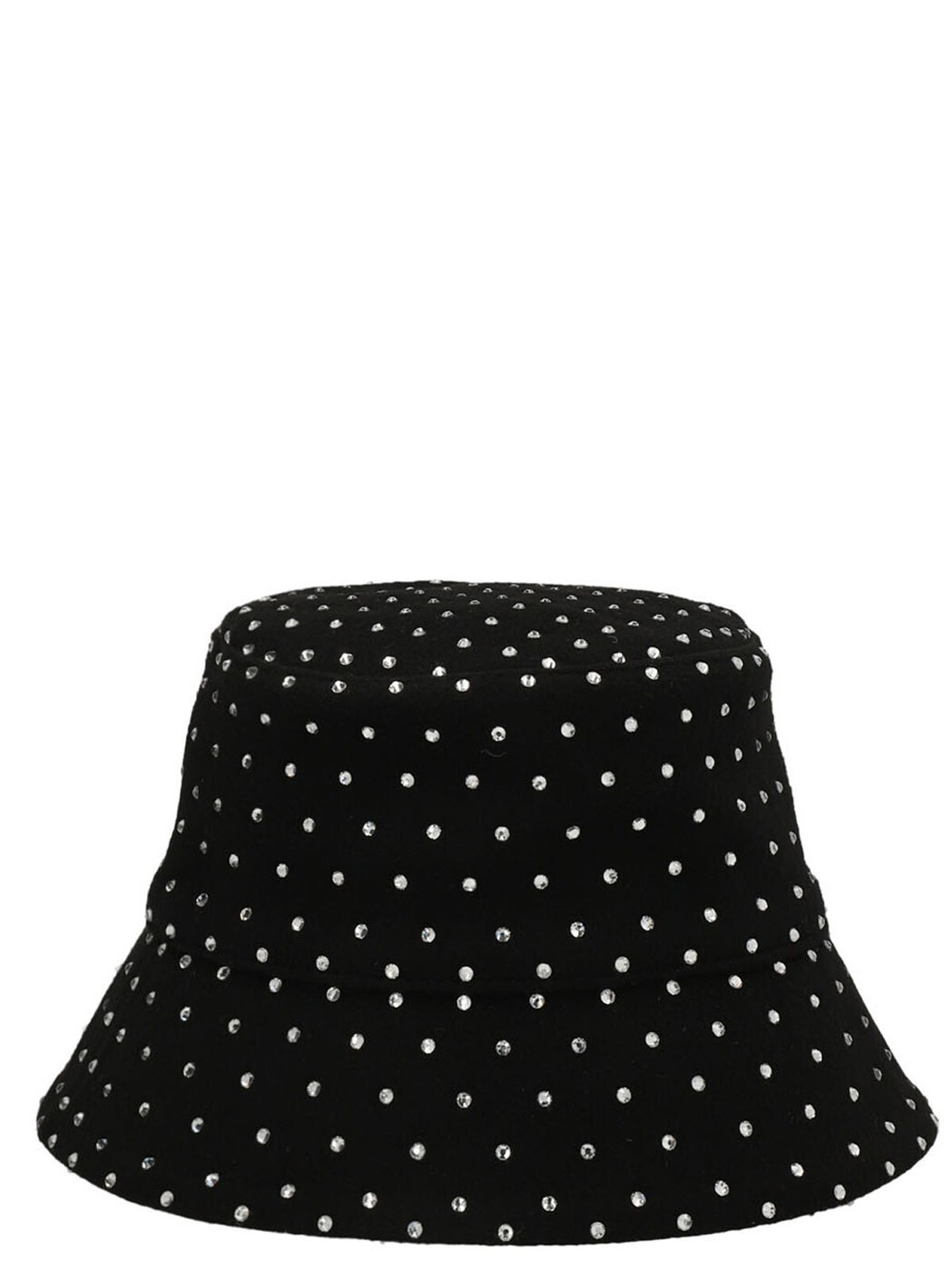 ラス幽客 バジンスキー RUSLAN BAGINSKIY かぶり笠 かぶり笠 レディース 黒いこと Hats Crystal bucket hat BCT101WDMDBLACK Black 関税 貨物輸送無料 2022AW ju