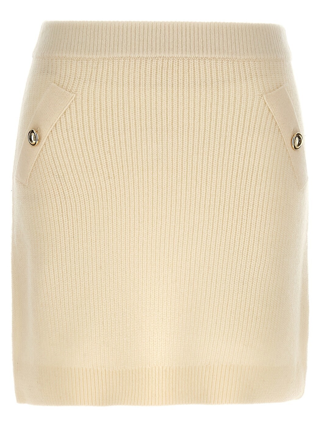 マイケルコース MICHAEL KORS スカート レディース ホワイト Skirts Knitted skirt MH370BD6V1110 White 関税 送料無料 2024SS ju|BRANDSHOP「il Tesoro」