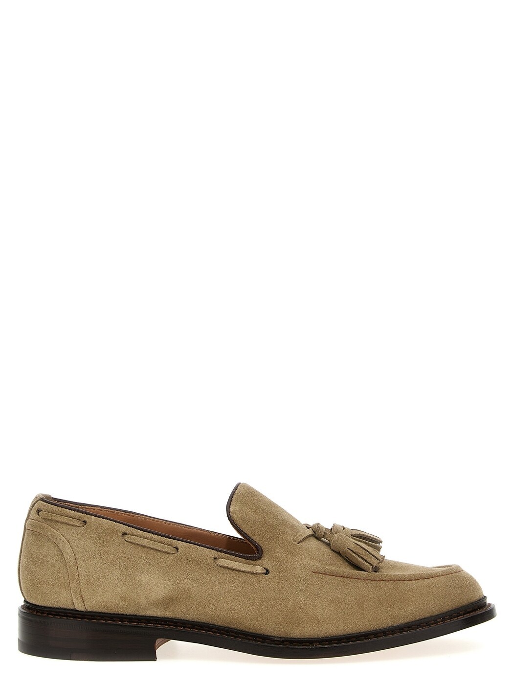 トリッカーズ TRICKER\u0027S 置き目毛革 メンズ ベージュ Loafers \u0027Elton\u0027 loafers ELTONSANDCASTORINOSUEDE Beige 関税 貨物輸送無料 2025SS ju