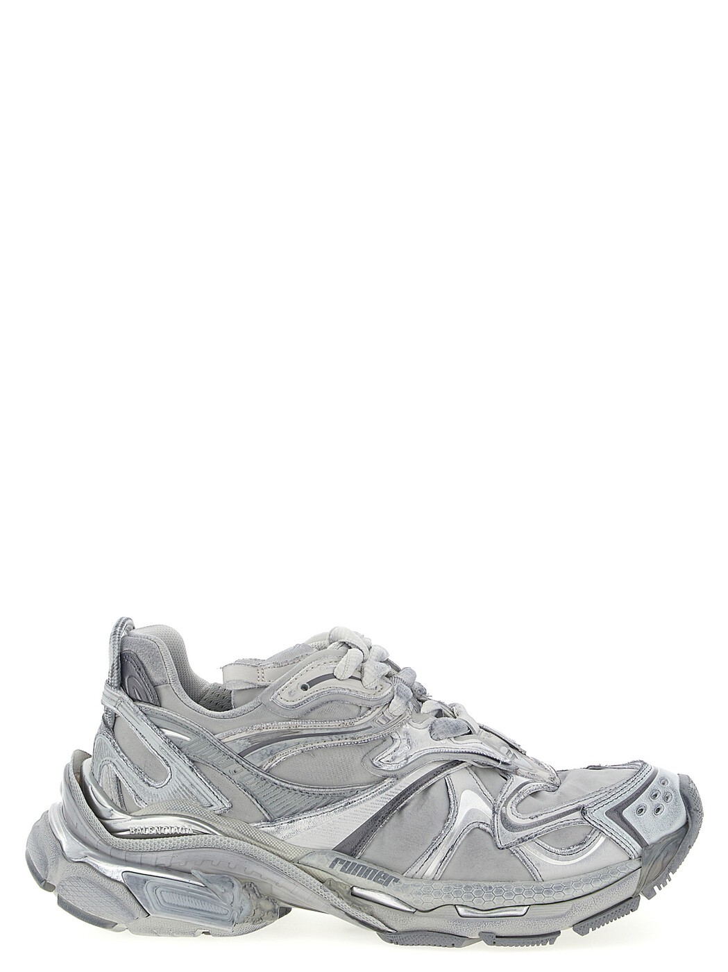 バレンシアガ BALENCIAGA スニーカー レディース グレー Sneakers Runner 2.0 sneakers 779064WRNNY1180 Gray 関税 送料無料 2025AW ju