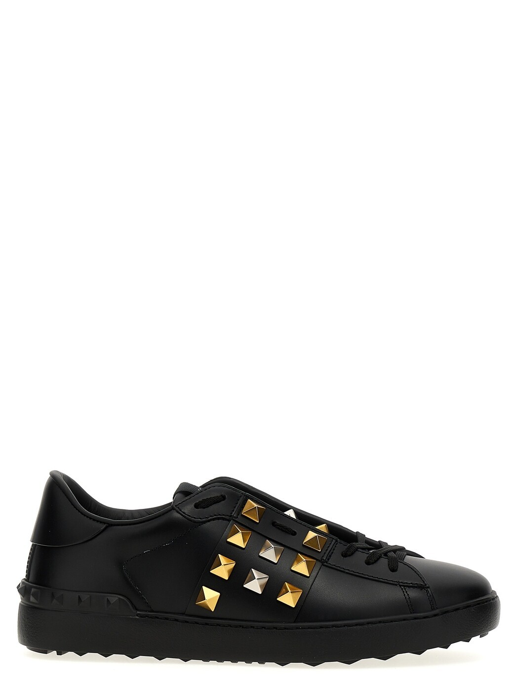 ヴァレンティノ ガラヴァーニ VALENTINO GARAVANI スニーカー メンズ ブラック Sneakers Valentino Garavani 'Rockstud Untitled' sneakers Y2S0931GDLRJH Black 関税 送料無料 2025SS ju｜BRANDSHOP「il Tesoro」 77,715円