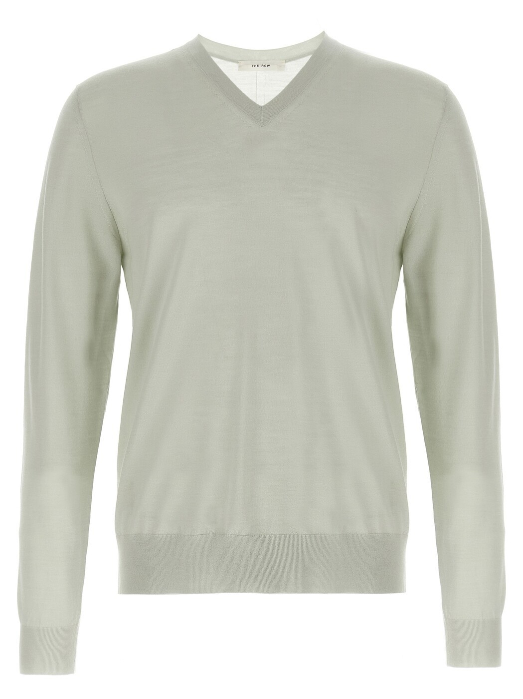 ザ・ロウ THE ROW ティーシャツ 編み物御召しもの メンズ 緑であること Knitwear \u0027Dimarco\u0027 sweater 917Y590LSG Green 関税 貨物輸送無料 2025SS ju