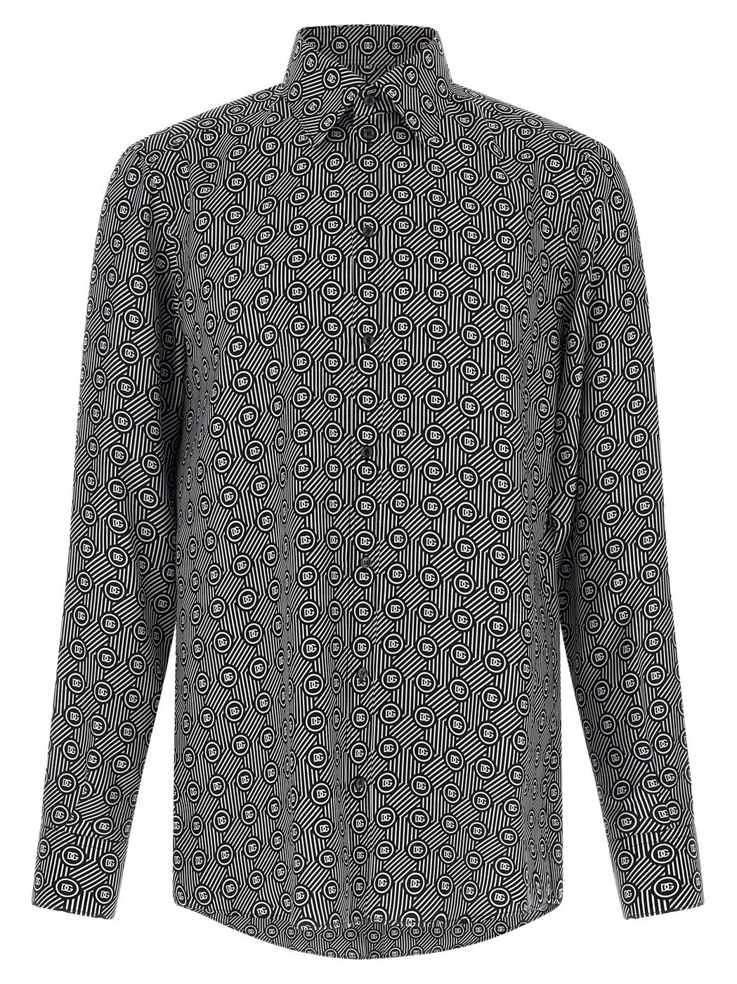 ドルチェ&ガッバーナ DOLCE&GABBANA シャツ メンズ ホワイト Shirts 'Private Wardrobe' shirt G5MM4TIS1ZJHA8RN White/Black 関税 送料無料 2025AW ju|BRANDSHOP「il Tesoro」