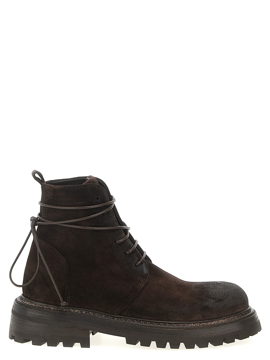 マル独居室 MARSELL ブーツ メンズ 赤銅色 Boots \u0027Carrucola\u0027 combat boots MM4025P024460 Brown 関税 貨物輸送無料 2025AW ju
