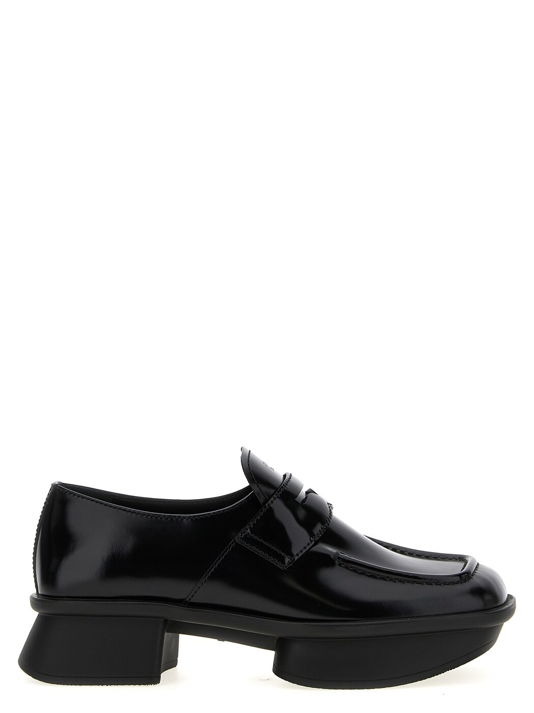 プラダ PRADA 置き目毛皮 レディース 黒いこと Loafers \u0027Equal\u0027 loafers 1D985NFD040055F0002 Black 関税 貨物輸送無料 2025SS ju
