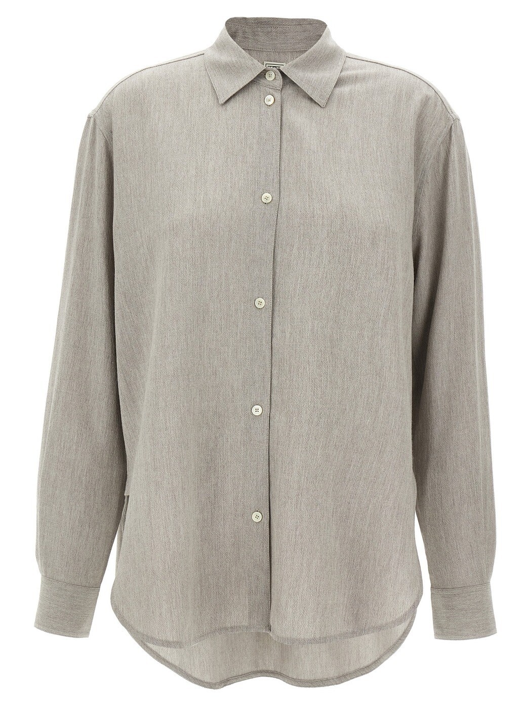 トーテム TOTEME シャツ レディース グレー Shirts Wool shirt 234WRT812FB0016039 Gray 関税 送料無料 2025SS ju|BRANDSHOP「il Tesoro」