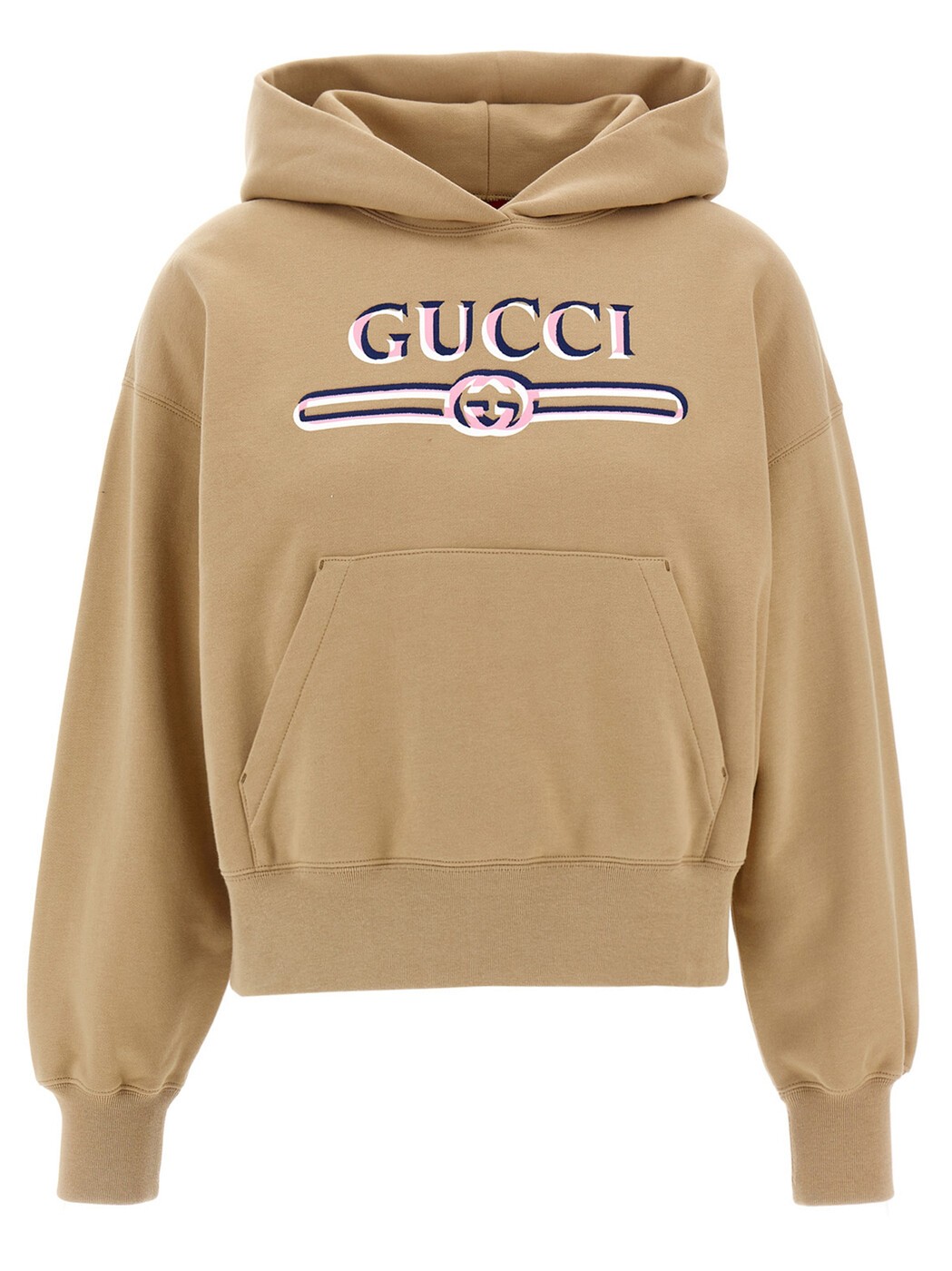 グッチ GUCCI 調教師 レディース ベージュ Sweatshirts Logo hoodie 787274XJG612397 Beige 関税 貨物輸送無料 2025SS ju