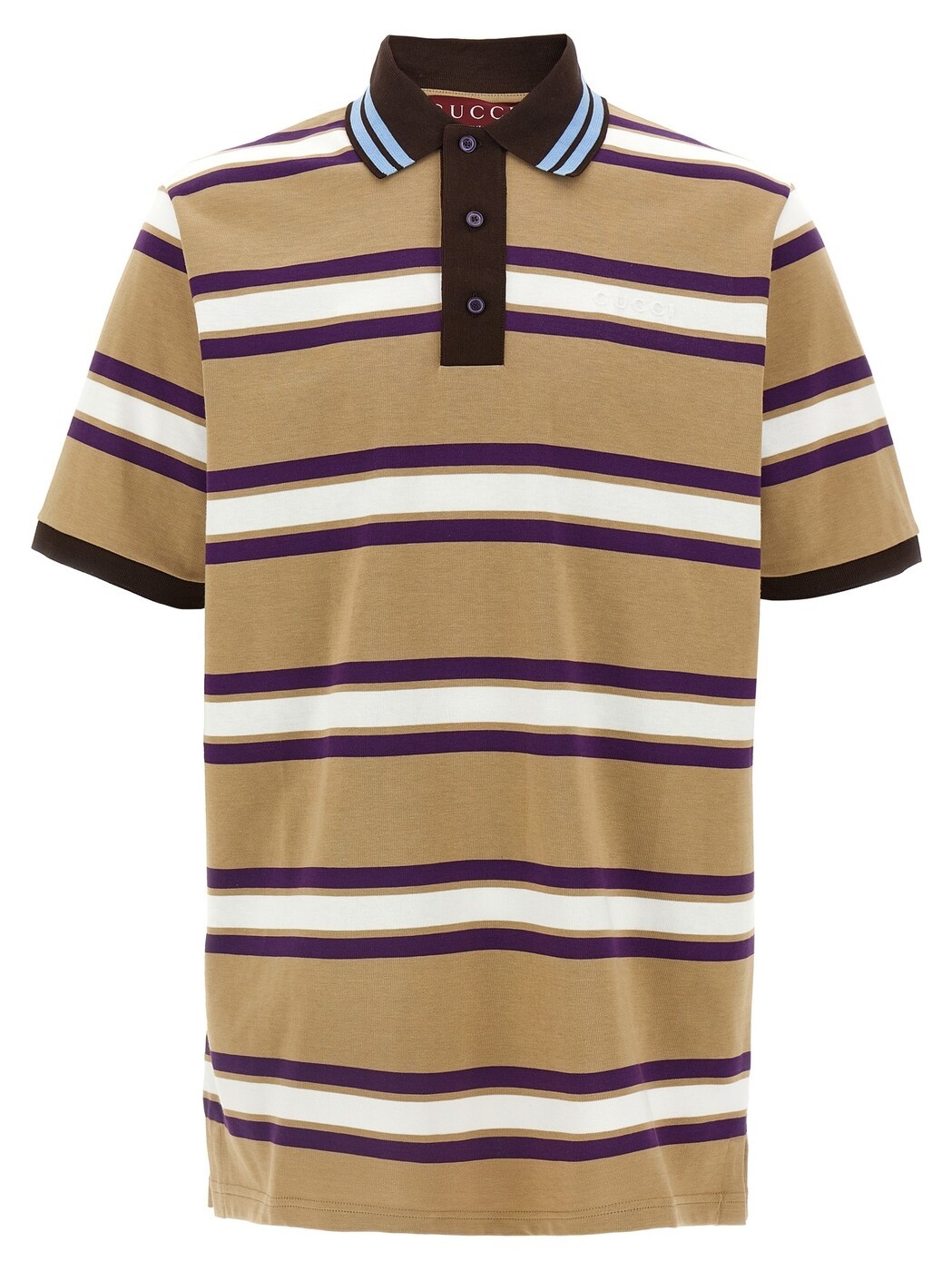 グッチ GUCCI ポロシャツ メンズ マルチカラー Polo shirts Embossed logo polo shirt 824338XJG789040 Multicolor 関税 送料無料 2025SS ju|BRANDSHOP「il Tesoro」
