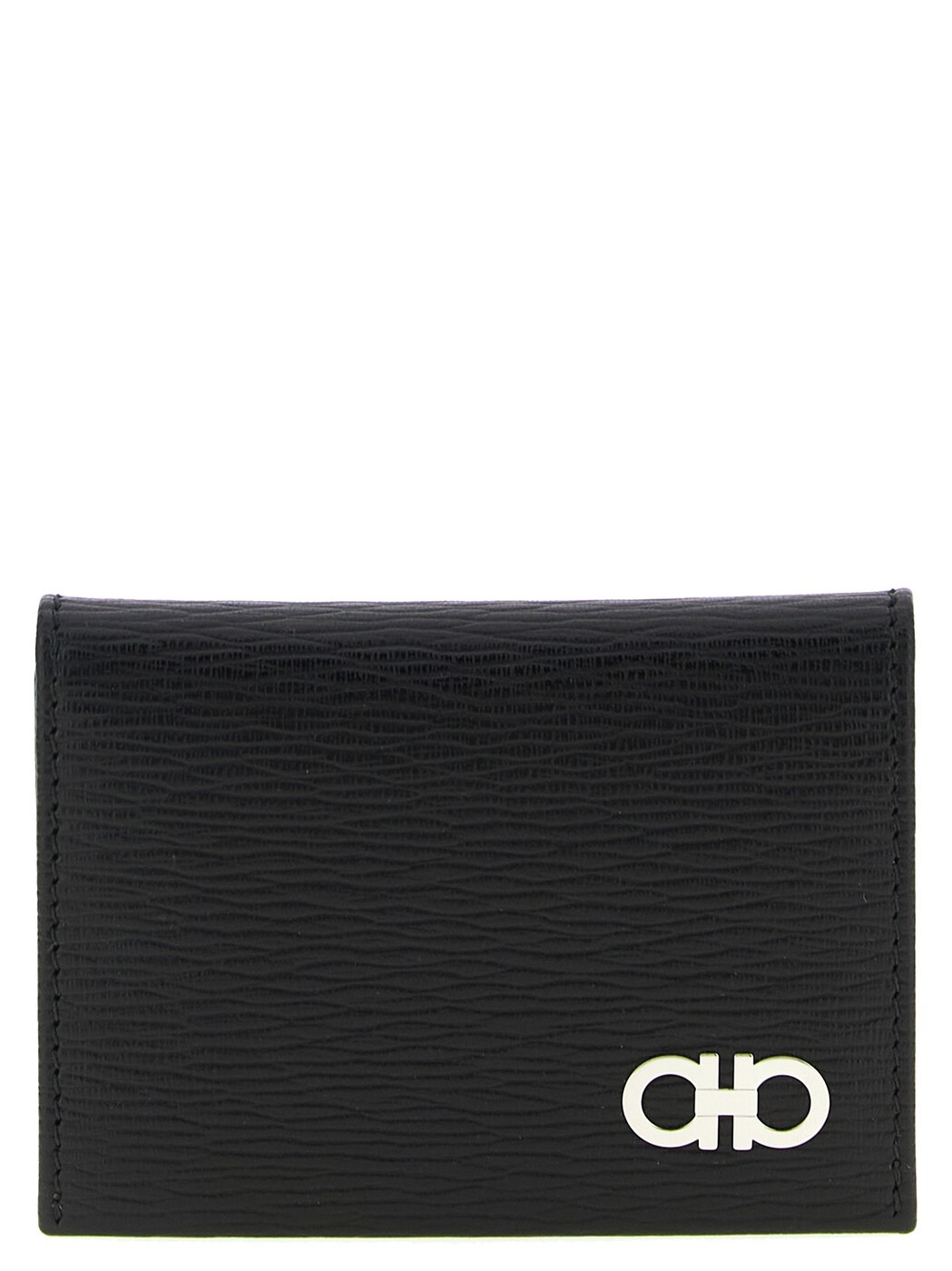 フェラガモ FERRAGAMO 歌留多保持者 札入れ メンズ 黒いこと Wallets and Card Holders \u0027Revival gancio\u0027 card holder 685949NERO Black 関税 貨物輸送無料 2026SS ju 財布・ケース-バッグ・小物・ブランド雑貨-メンズ財布