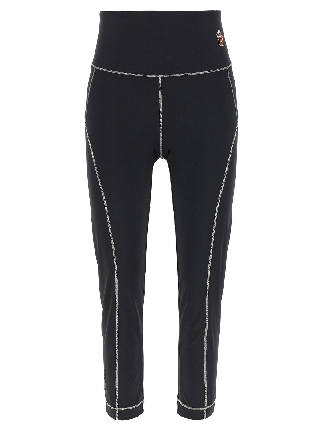 モンク軌跡 グルーノーブス MONCLER GRENOBLE レギンス レディース 黒いこと Leggings Logo patch leggings K10988H00005899YG999 Black 関税 貨物輸送無料 2025SS ju