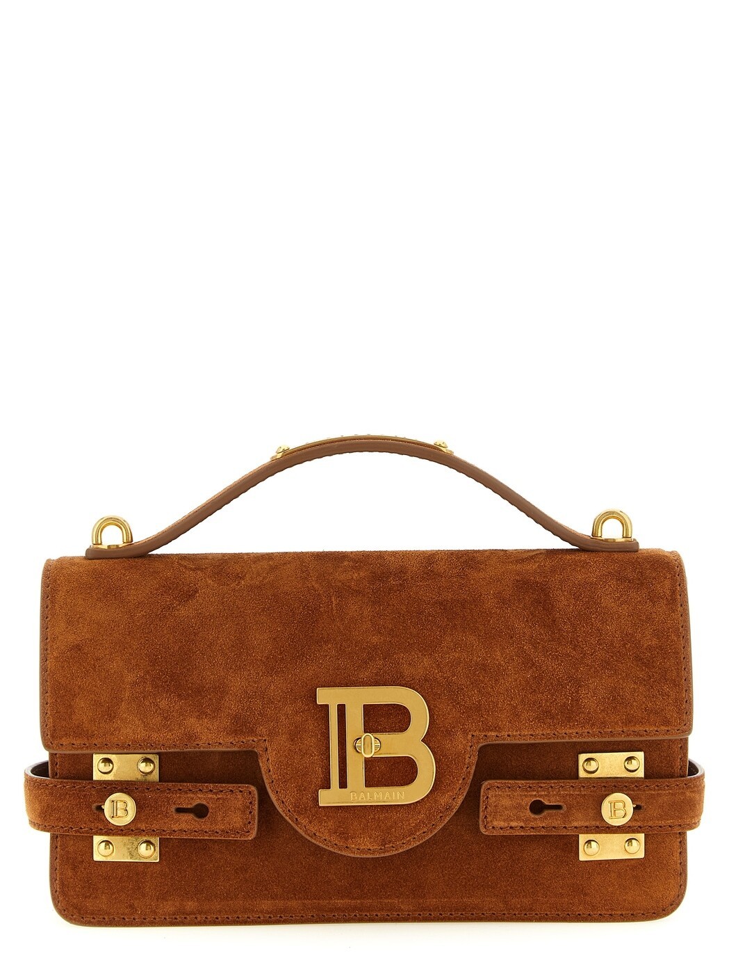 バルマン BALMAIN 御徒面子 レディース 赤銅色 Business bags \u0027B-Buzz 24\u0027 handbag GN1DA828LSDL8DF Brown 関税 貨物輸送無料 2026SS ju レディースバッグ-ショルダーバッグ・メッセンジャーバッグ