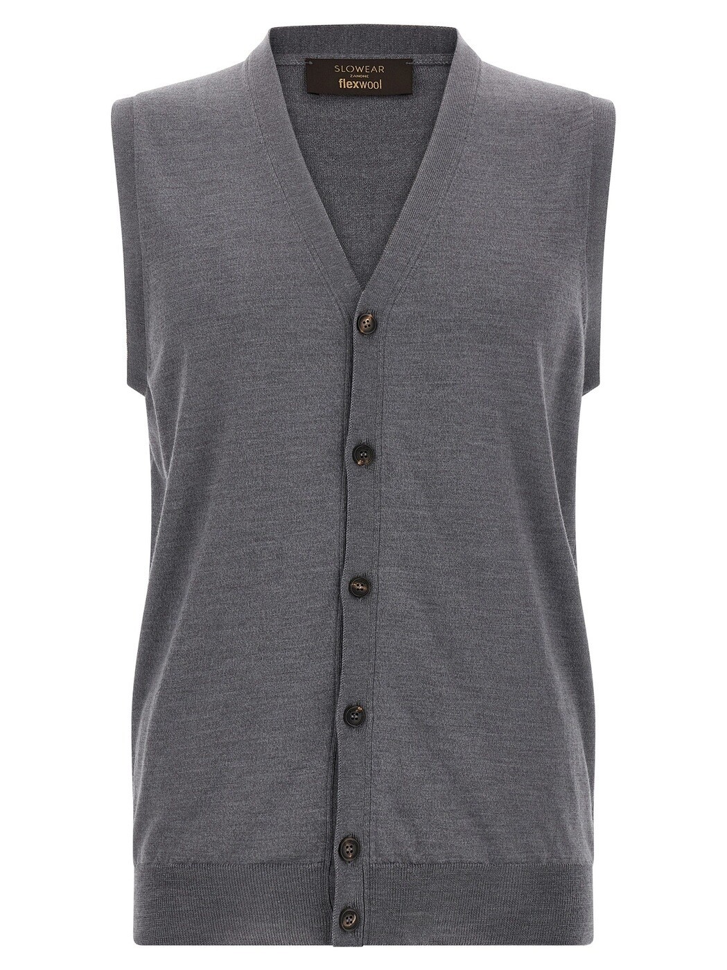 ザノーネ ZANONE ジレ より良い メンズ 薄墨色 Vests Flexwool vest 811946Z0290N7284 Gray 関税 貨物輸送無料 2025AW ju