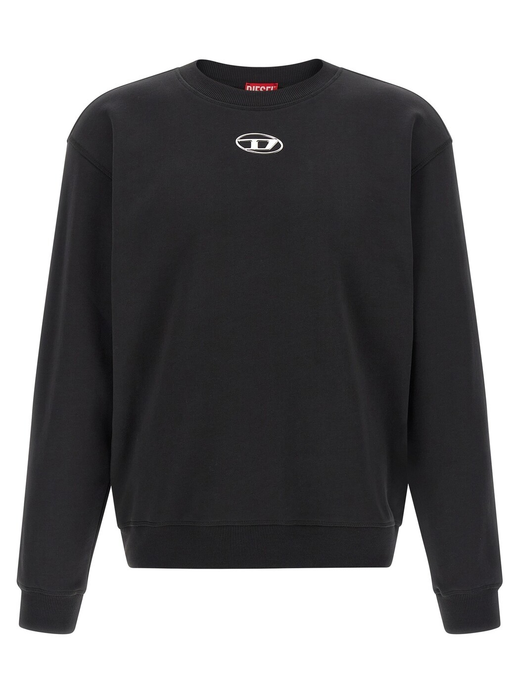ディーゼル DIESEL スウェットシャツ トレーナー メンズ ブラック Sweatshirts 'S-Norm-Iod' sweatshirt A204460BKBW900 Black 関税 送料無料 2026SS ju|BRANDSHOP「il Tesoro」