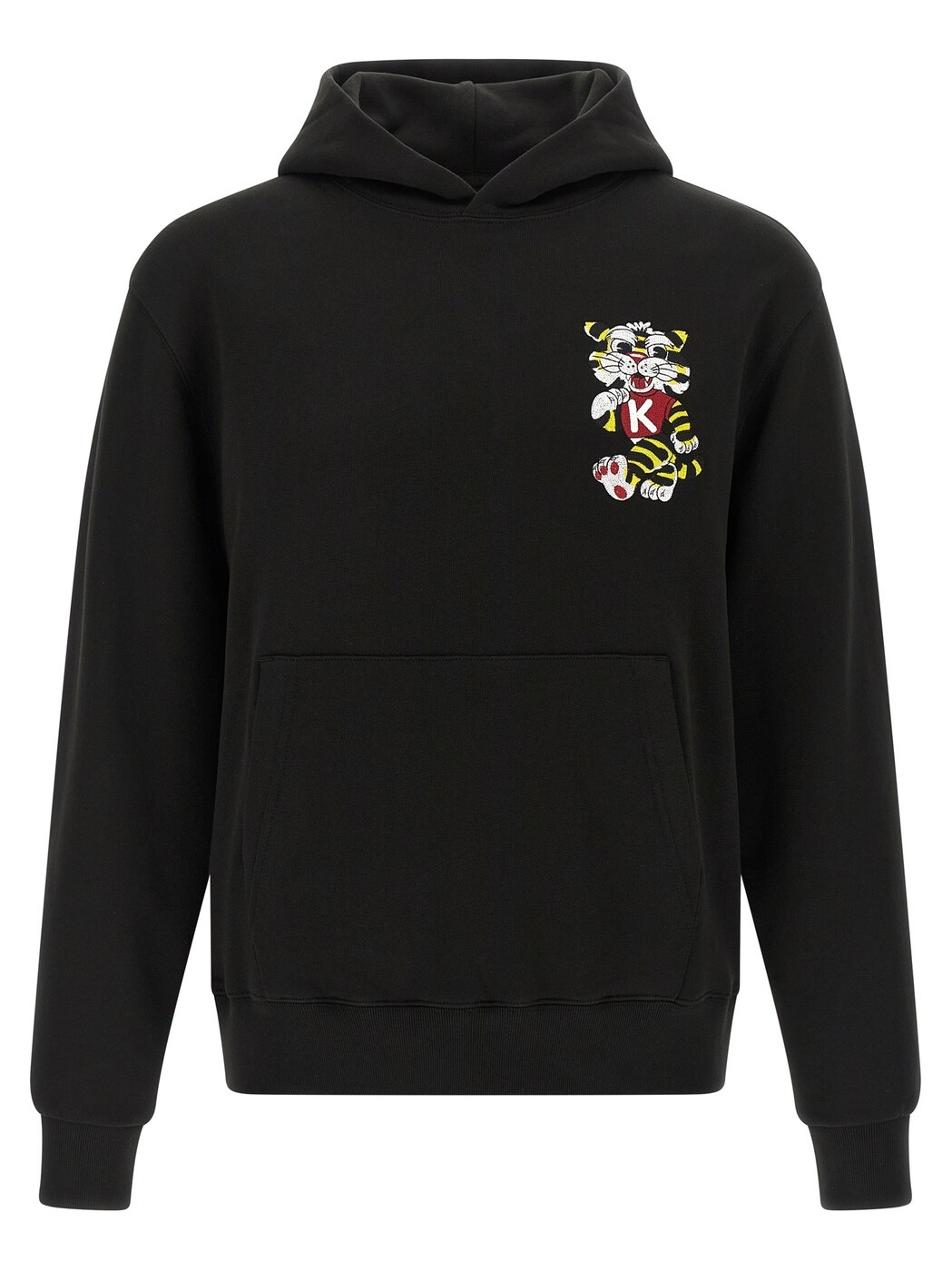 ケンゾー KENZO スウェットシャツ トレーナー メンズ ブラック Sweatshirts 'Wild Tiger Embroidered' hoodie FG55HO2044MJ99J Black 関税 送料無料 2026SS ju｜BRANDSHOP「il Tesoro」