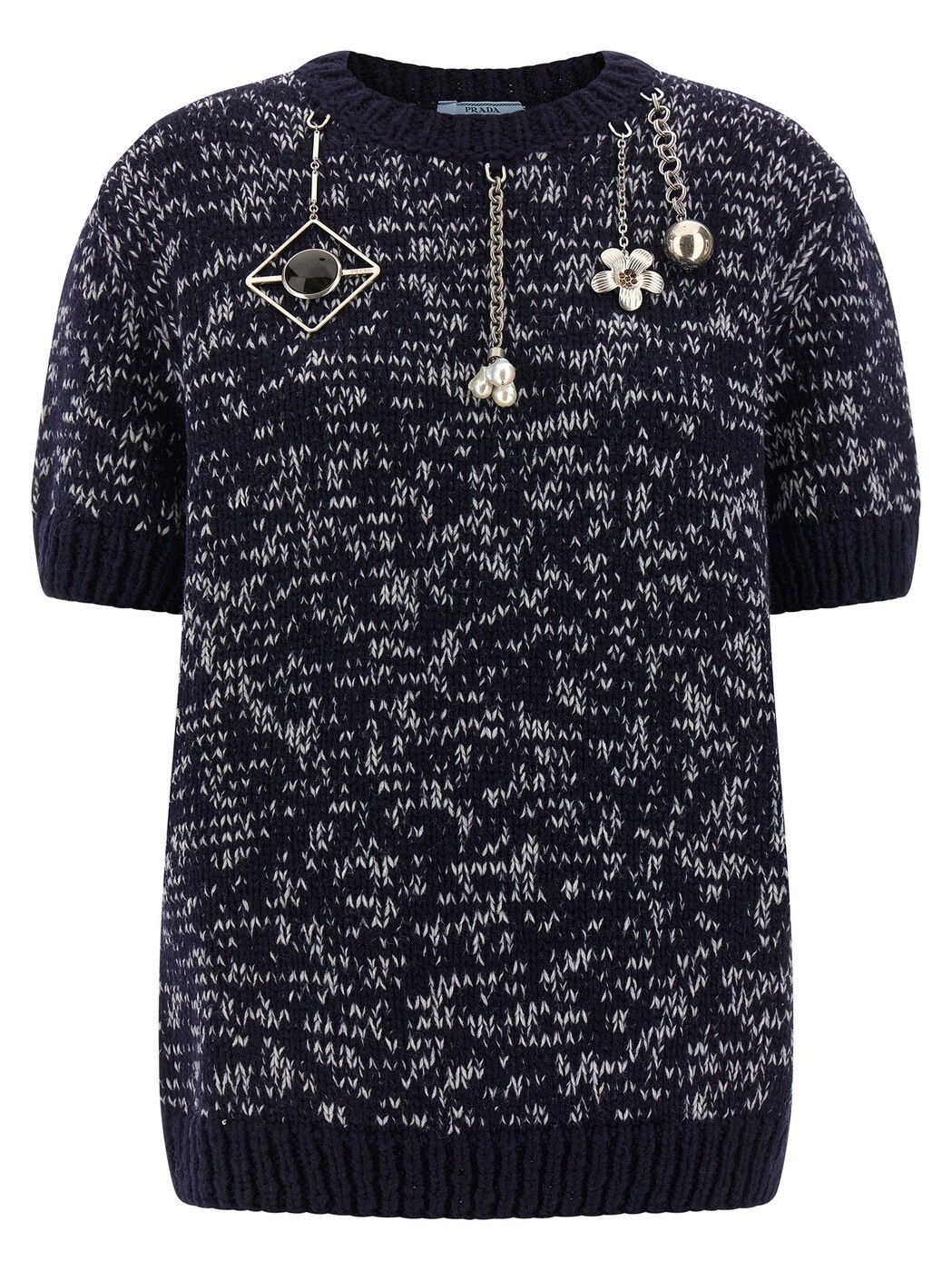 プラダ PRADA プルオーバー 編み物御召しもの レディース マルチ色つや Knitwear Pendant sweater P24U2ESOOO18HHF022X Multicolor 関税 貨物輸送無料 2025AW ju