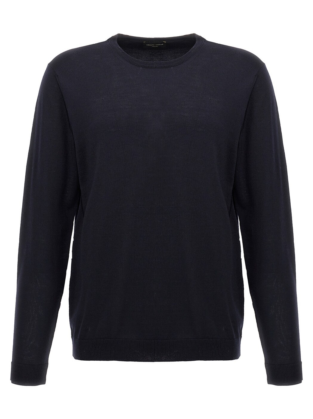 ロベルト コリーナ ROBERTO COLLINA プルオーバー 編み物御召しもの メンズ 青味 Knitwear Merino wool sweater 253M01001M0177 Blue 関税 貨物輸送無料 2025AW ju