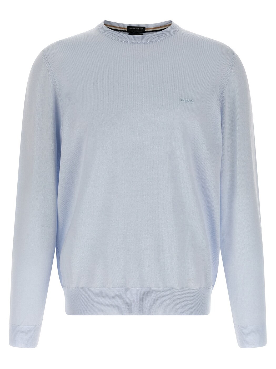 ヒューゴボス HUGO BOSS セーター ニットウェア メンズ ブルー Knitwear Botto sweater 50476364499 Light Blue 関税 送料無料 2025AW ju