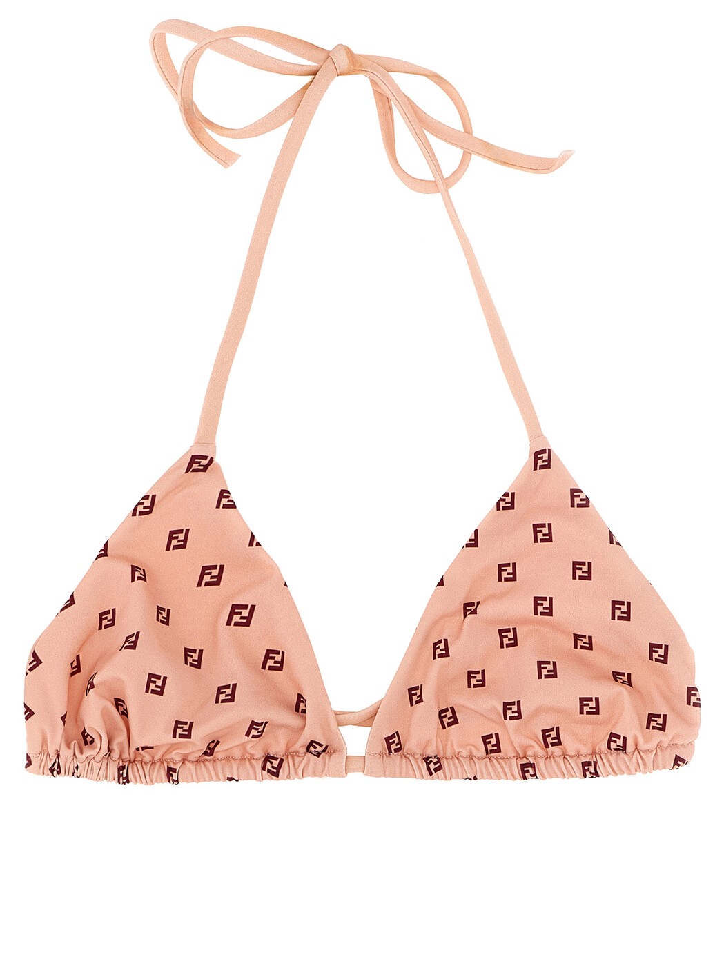 フェンディ FENDI 海水着 スイムウェア レディース さくら色 Swimwear Micro patchwork bikini top FXBA51AT8TF1MVQ Pink 関税 貨物輸送無料 2025SS ju