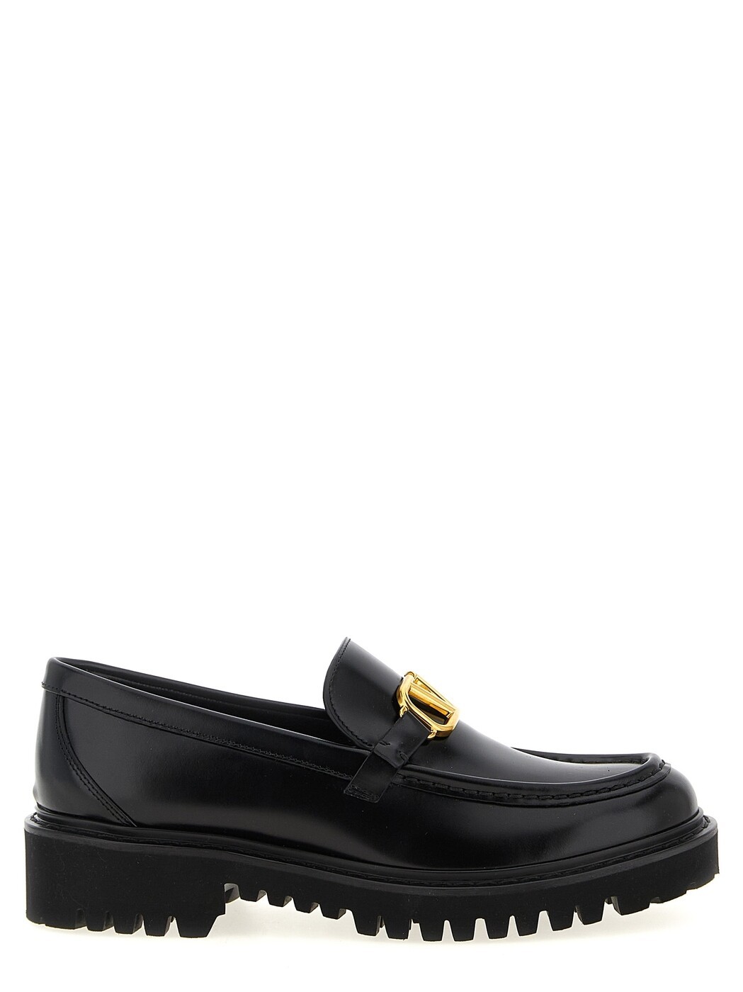 ヴァレンティノ ガラヴァーニ VALENTINO GARAVANI 置き目毛皮 レディース 黒いこと Loafers Valentino Garavani \u0027VLogo Signature\u0027 loafers W2S0EU0BEK0NO Black 関税 貨物輸送無料 2025AW ju