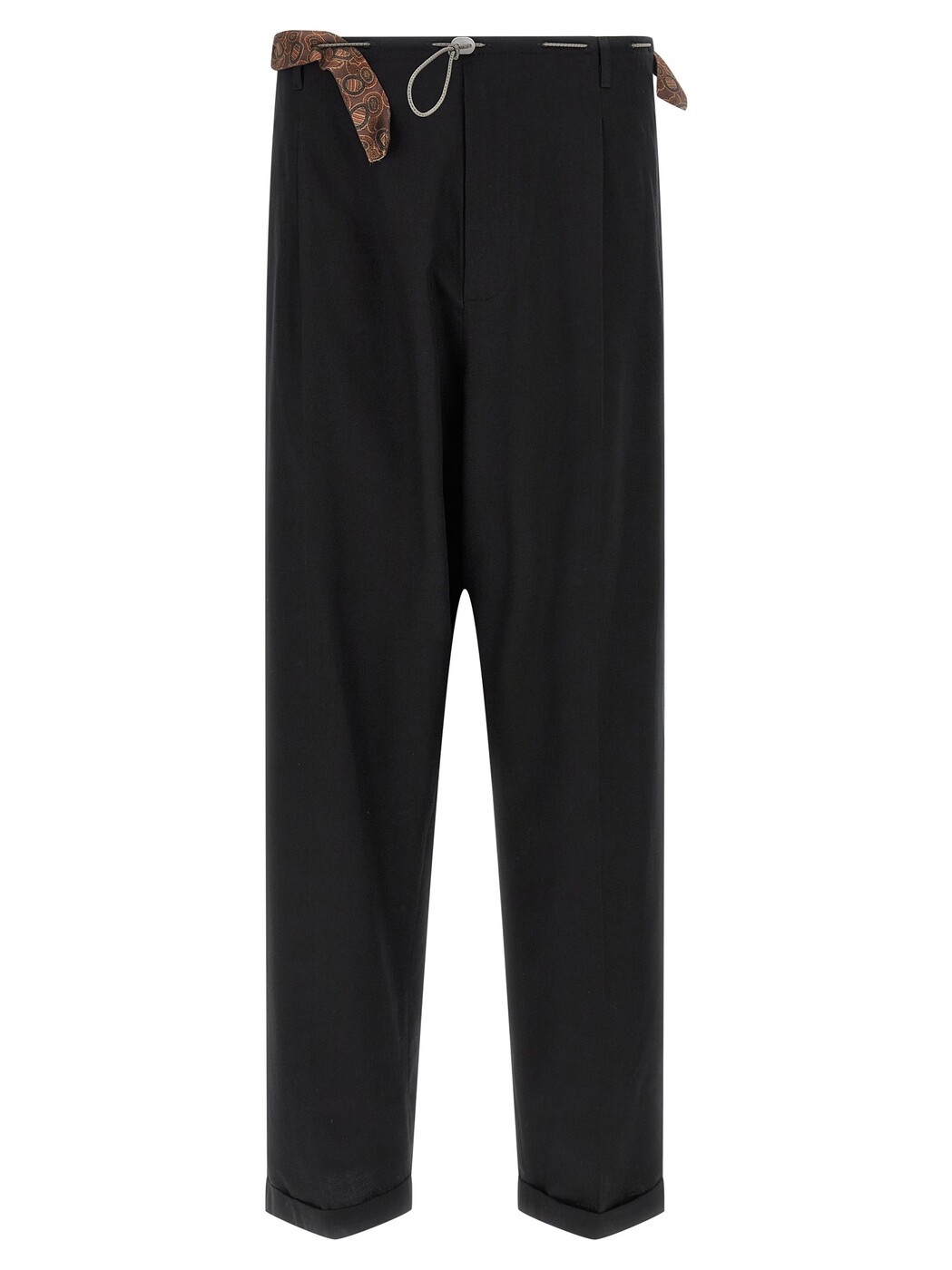 マリアーノ MAGLIANO ズボン パンツ メンズ ブラック Trousers 'People's Chic Release' pants MGSS26PA050126086 Black 関税 送料無料 2026SS ju｜BRANDSHOP「il Tesoro」