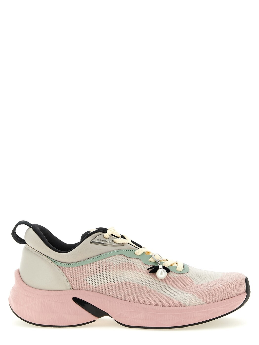 ジミーチュウ JIMMY CHOO スニーカー レディース ピンク Sneakers 'Diamond Run' sneakers DIAMONDRUNFZGEVMOONROSEMIX Pink 関税 送料無料 2026SS ju|BRANDSHOP「il Tesoro」