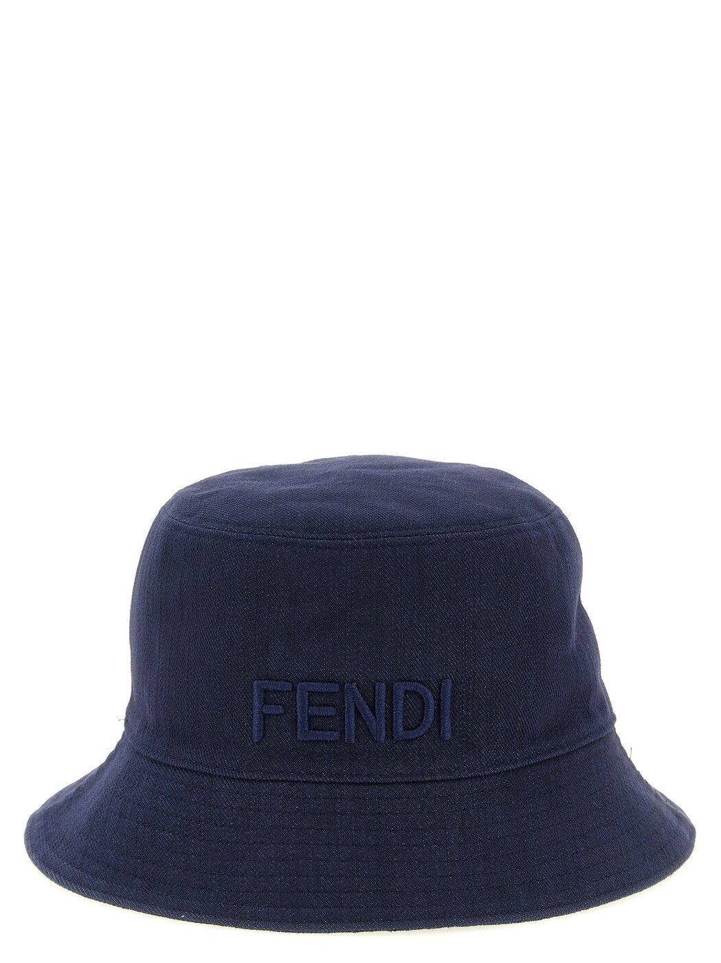 フェンディ FENDI かぶり笠 鳥打ち帽 レディース 青碧 Hats Reversible denim bucket hat FXQ977AVGLF0RU7 Blue 関税 貨物輸送無料 2026SS ju