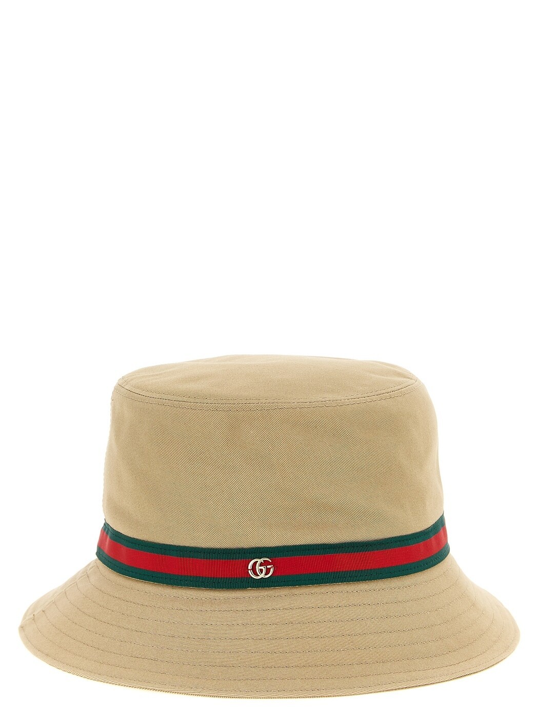 グッチ GUCCI かぶり笠 鳥打ち帽 レディース ベージュ Hats Web Tape bucket hat 8575924HBIZ2566 Beige 関税 貨物輸送無料 2026SS ju